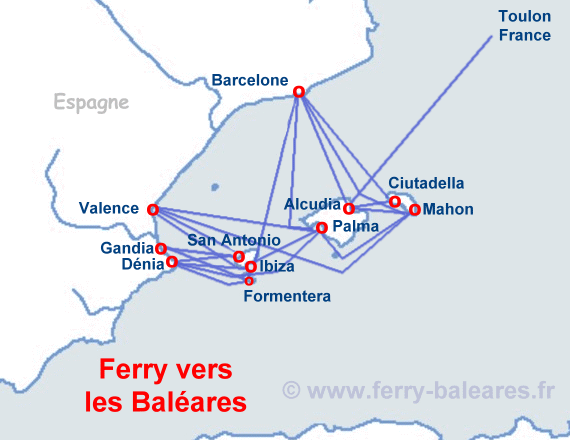 ferry Playa d'en Bossa Formentera
